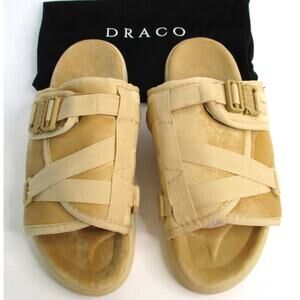 New DRACO Sandstorm Men's Sz 11-12  Sandals Slides w/ Dust Bag